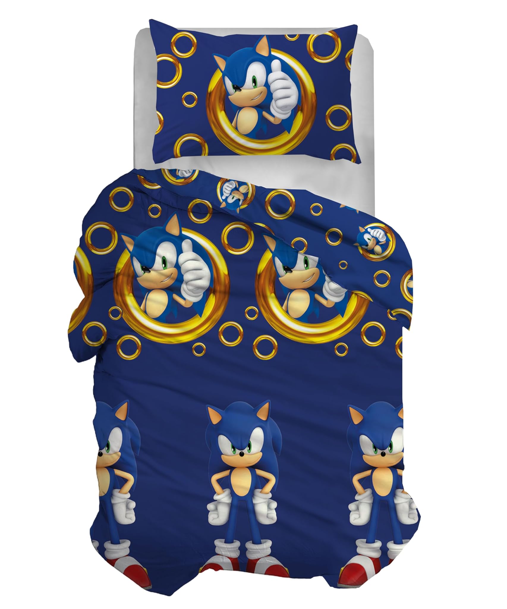 Hermet Sonic - Sacco Copripiumino Singolo 100% Cotone