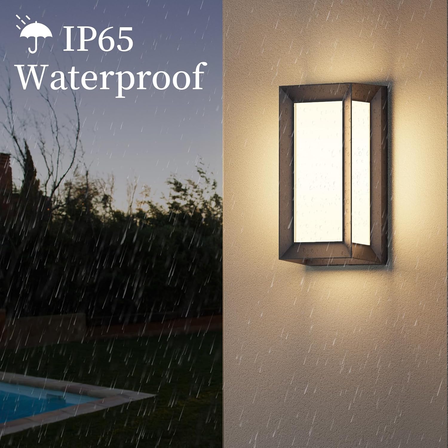 Klighten Applique Parete LED Esterno/Interno 20W - immagine 4