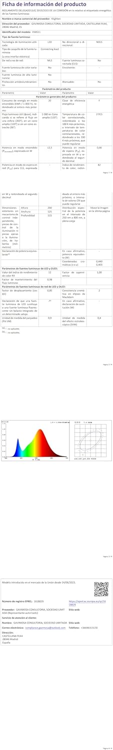 Klighten Applique Parete LED Esterno/Interno 20W - immagine 9