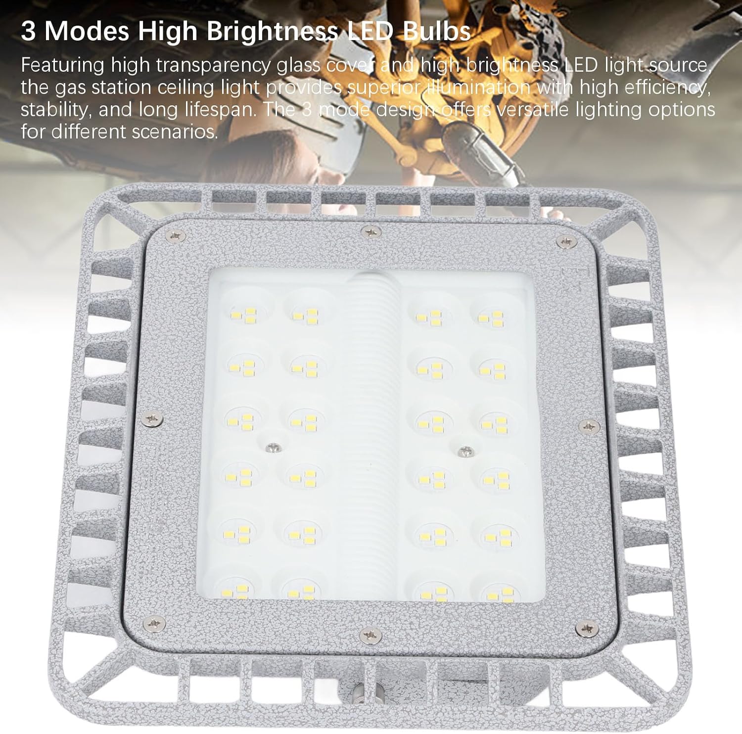 Lampada Soffitto Industriale LED Antideflagrante 50W - immagine 6