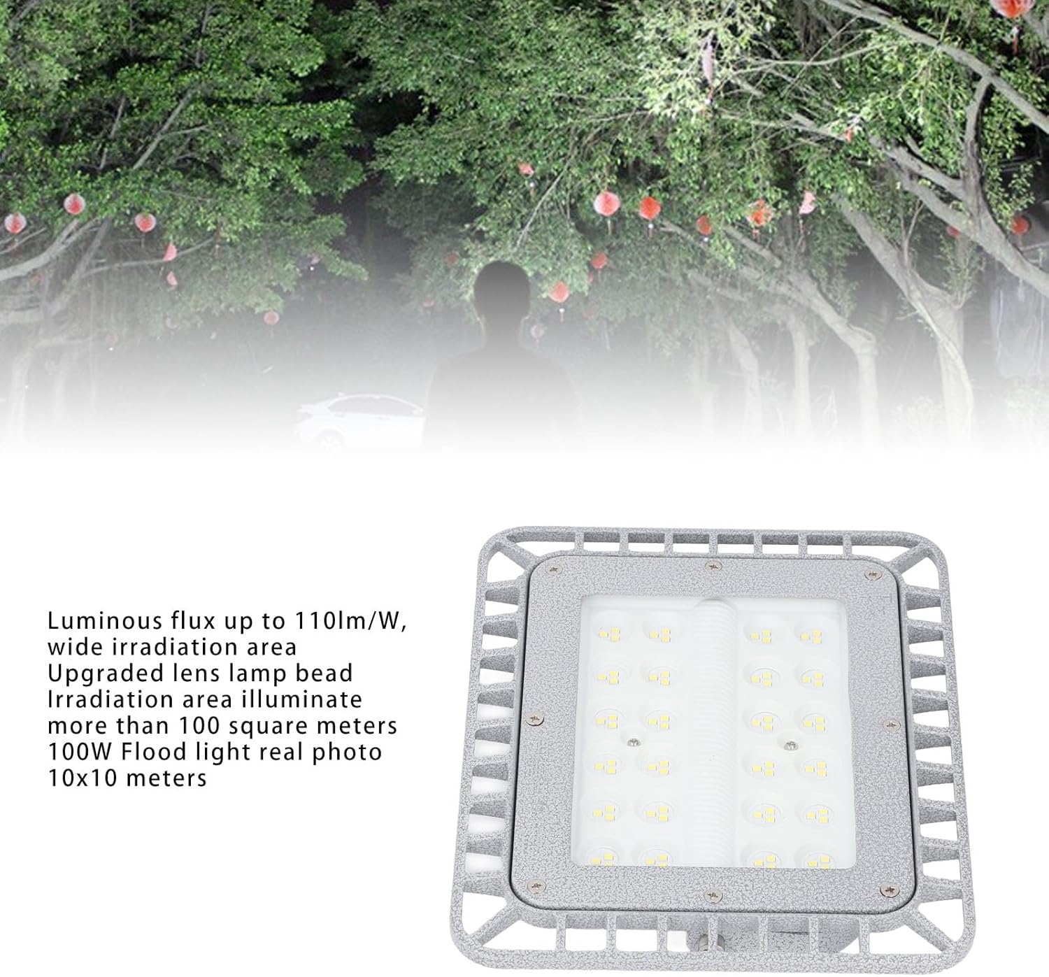 Lampada Soffitto Industriale LED Antideflagrante 50W - immagine 7
