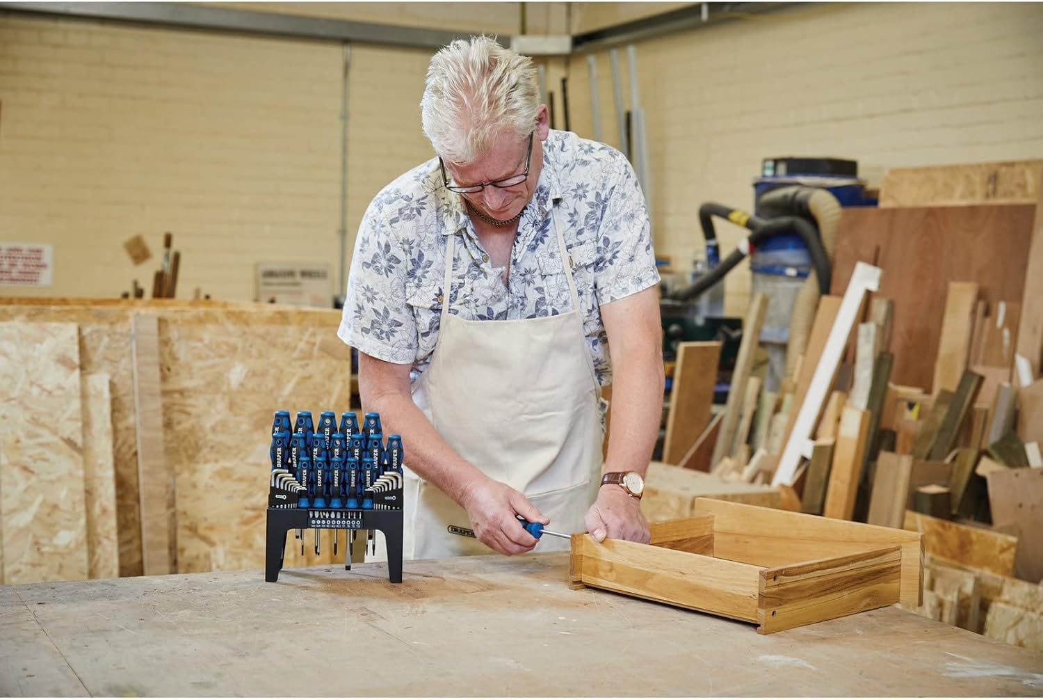 Draper 865/44 - Autista set più stare in piedi - blu (44 pezzi) - immagine 3