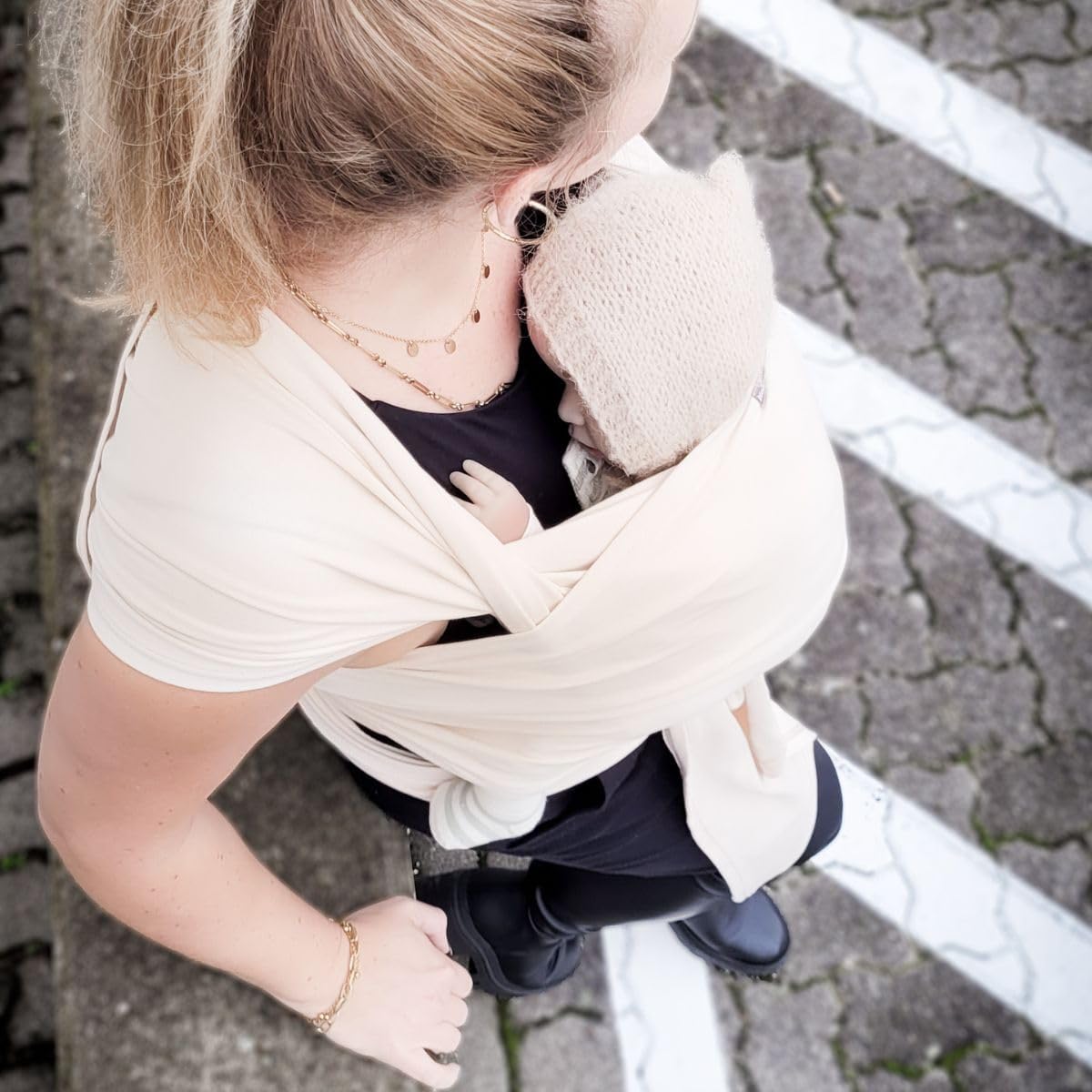 Hoppediz, Fascia elastica porta bebè - immagine 4