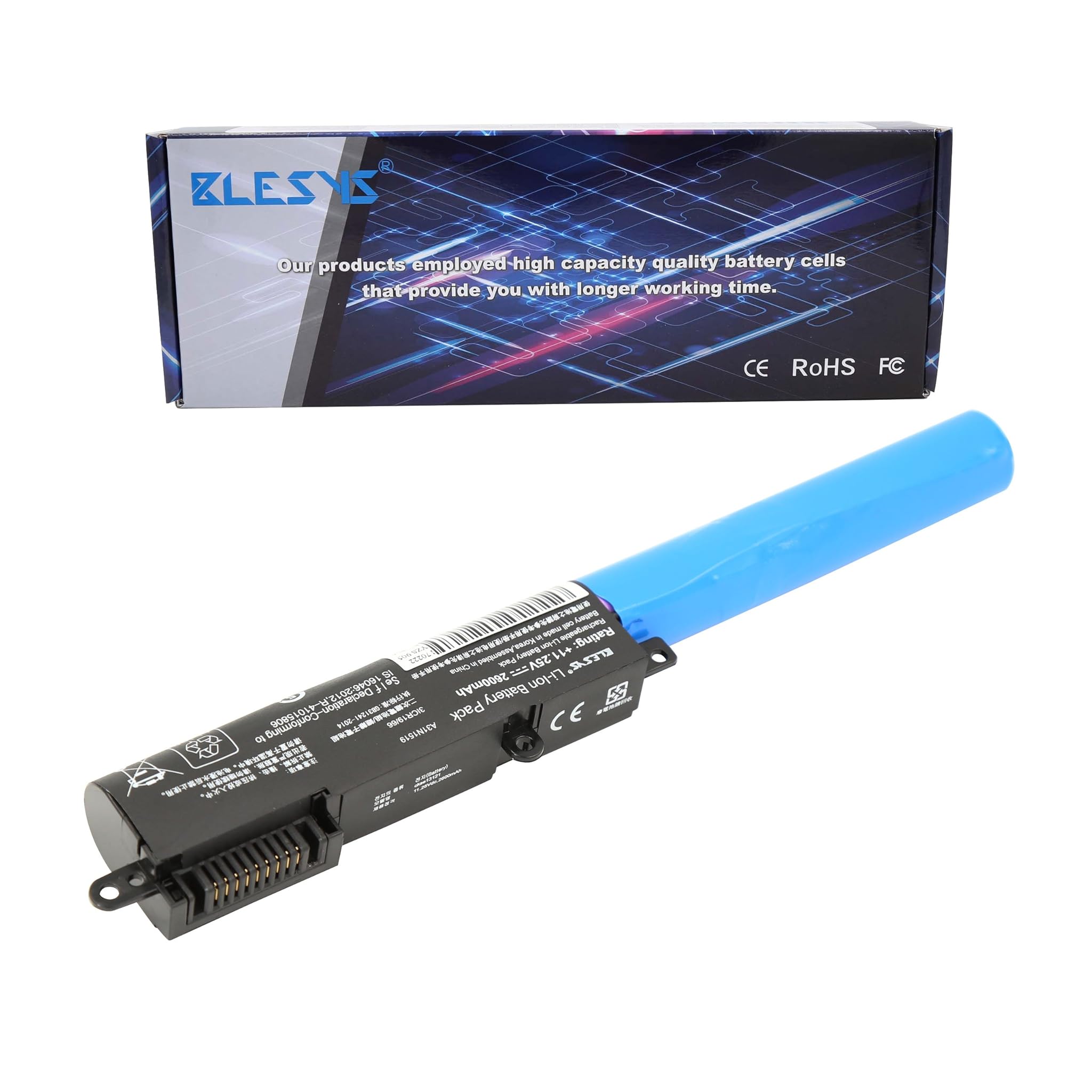 Blesys Batteria per ASUS F540L X540LA PC Portatili