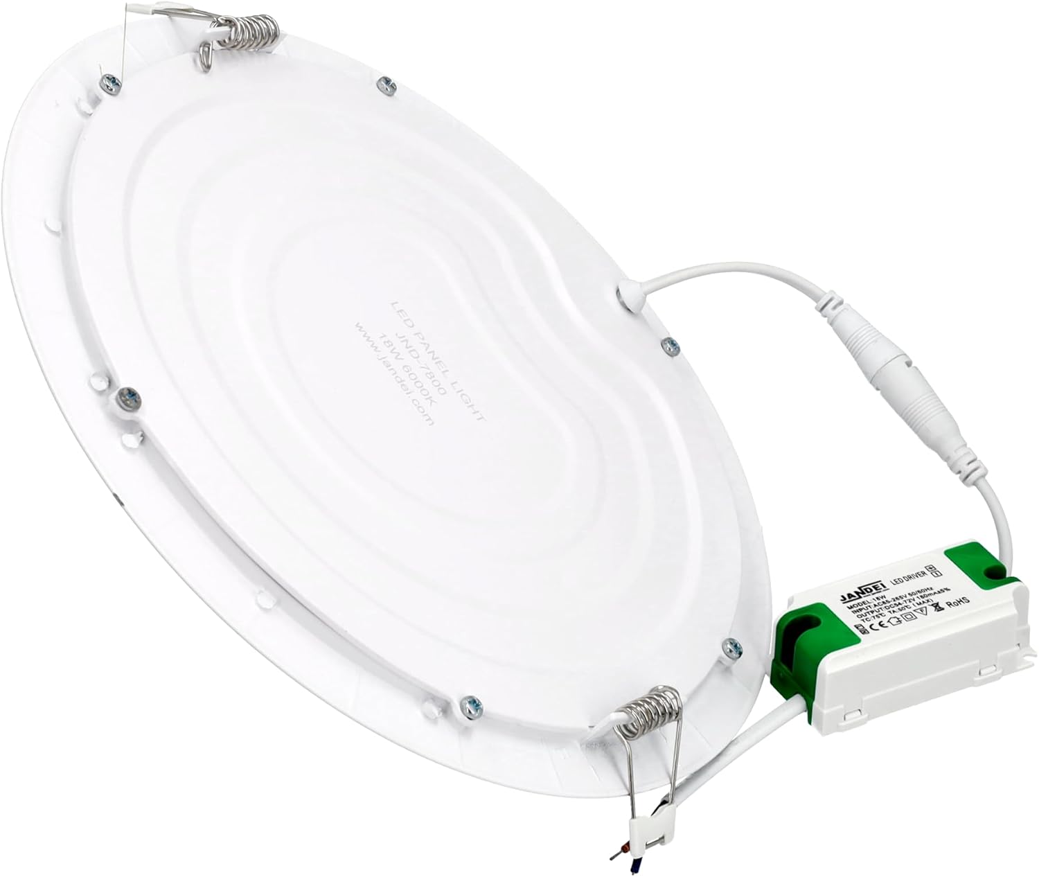 Jandei - 6 Faretti Led da Incasso 18W Rotondi - immagine 4