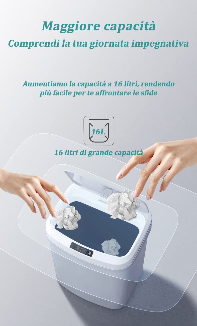 SIC Pattumiera Automatica Smart 16 Litri - immagine 5