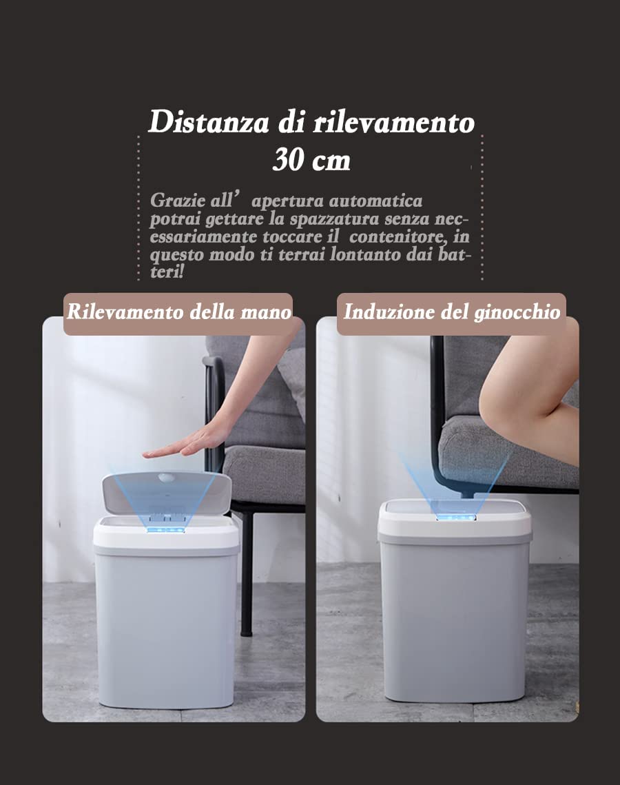 SIC Pattumiera Automatica Smart 16 Litri - immagine 6