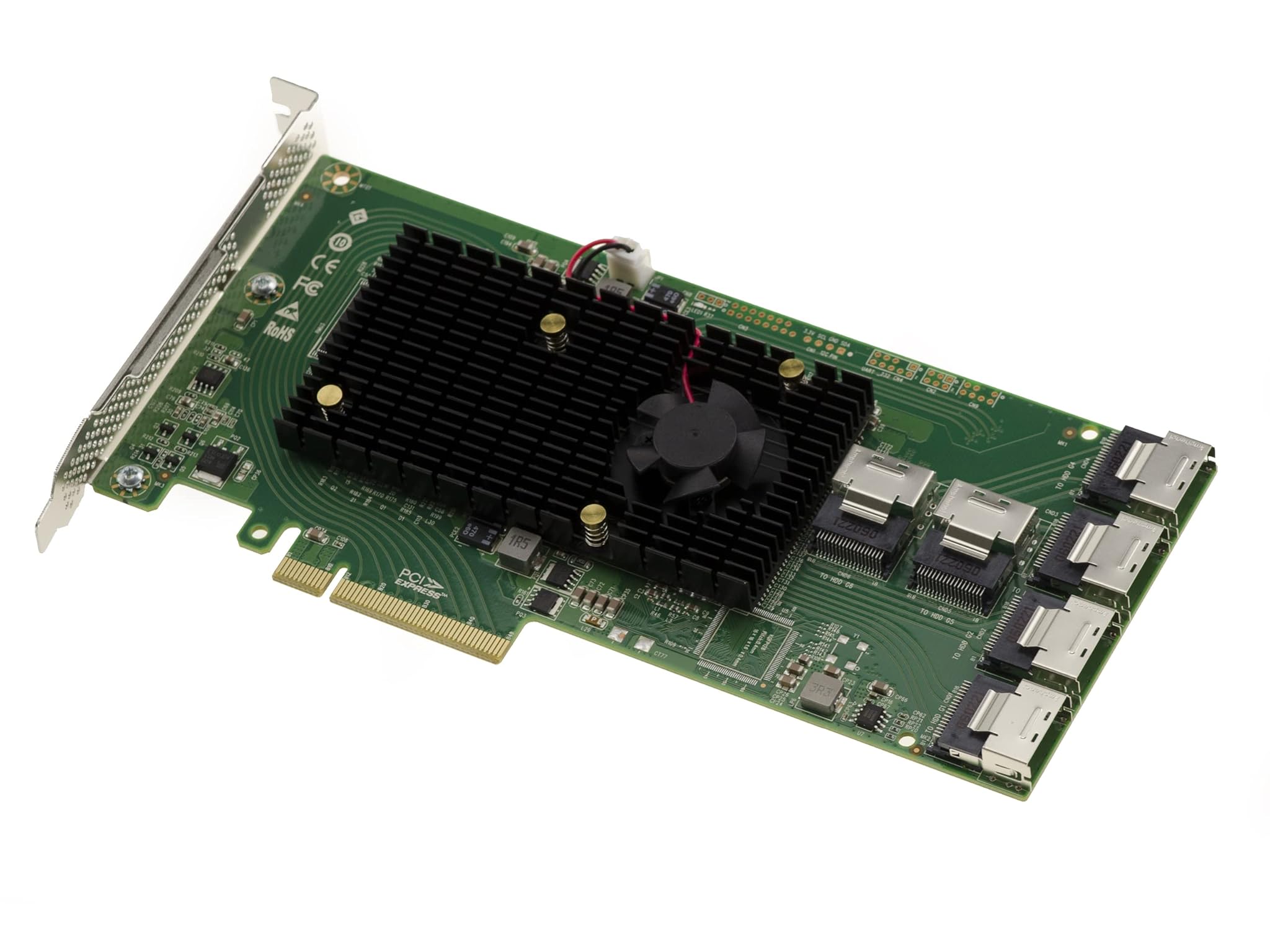 Kalea-informatique Scheda Controller PCIe 2.0 SAS 6GB