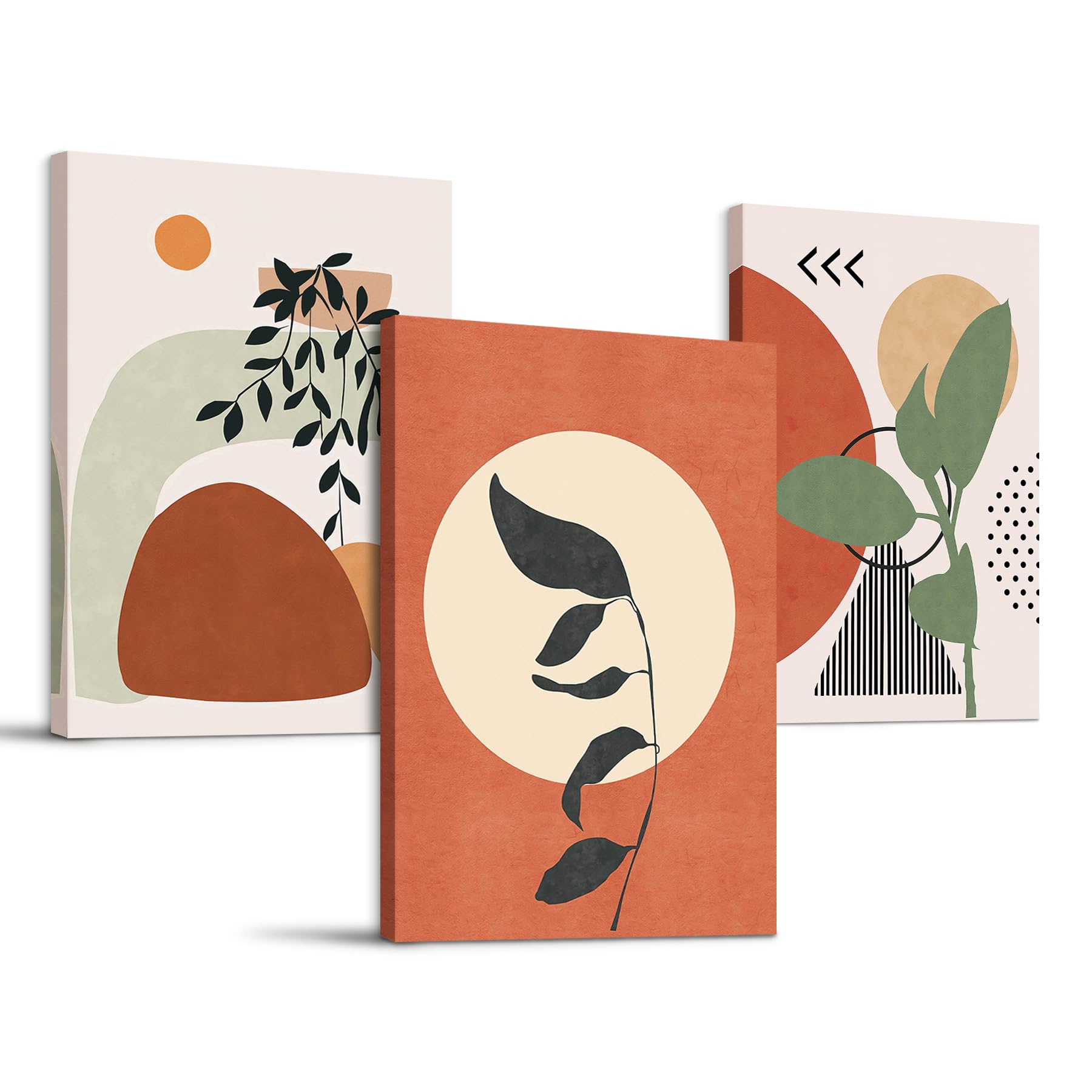 hyidecorart Quadri Astratti su Tela 50x70cm - 3 pezzi