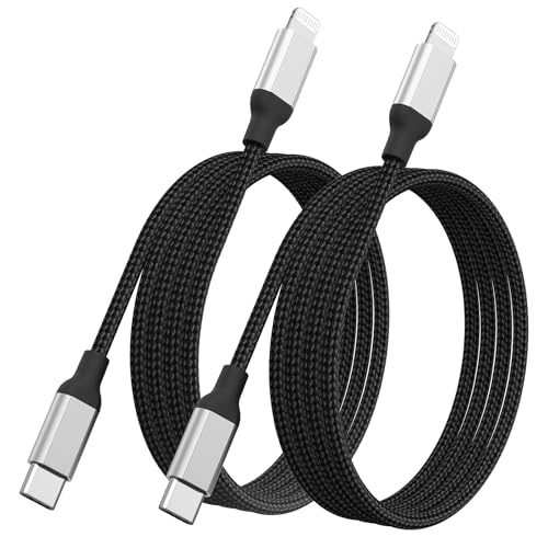 Cavo USB C a Lightning MFi 3m 2 Pezzi, Nero