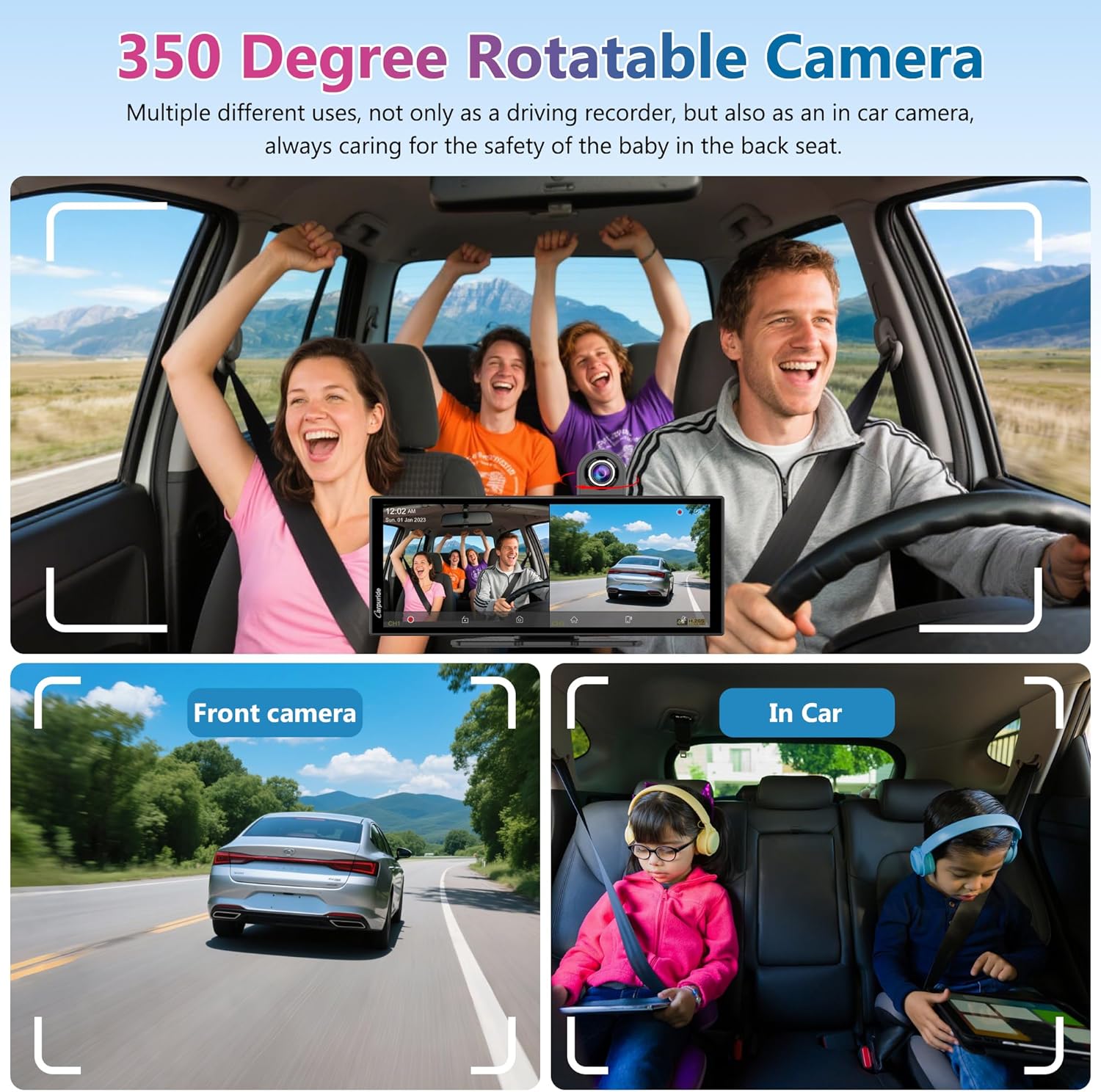 Carpuride CarPlay Android Auto Wireless Portatile W125A - immagine 5