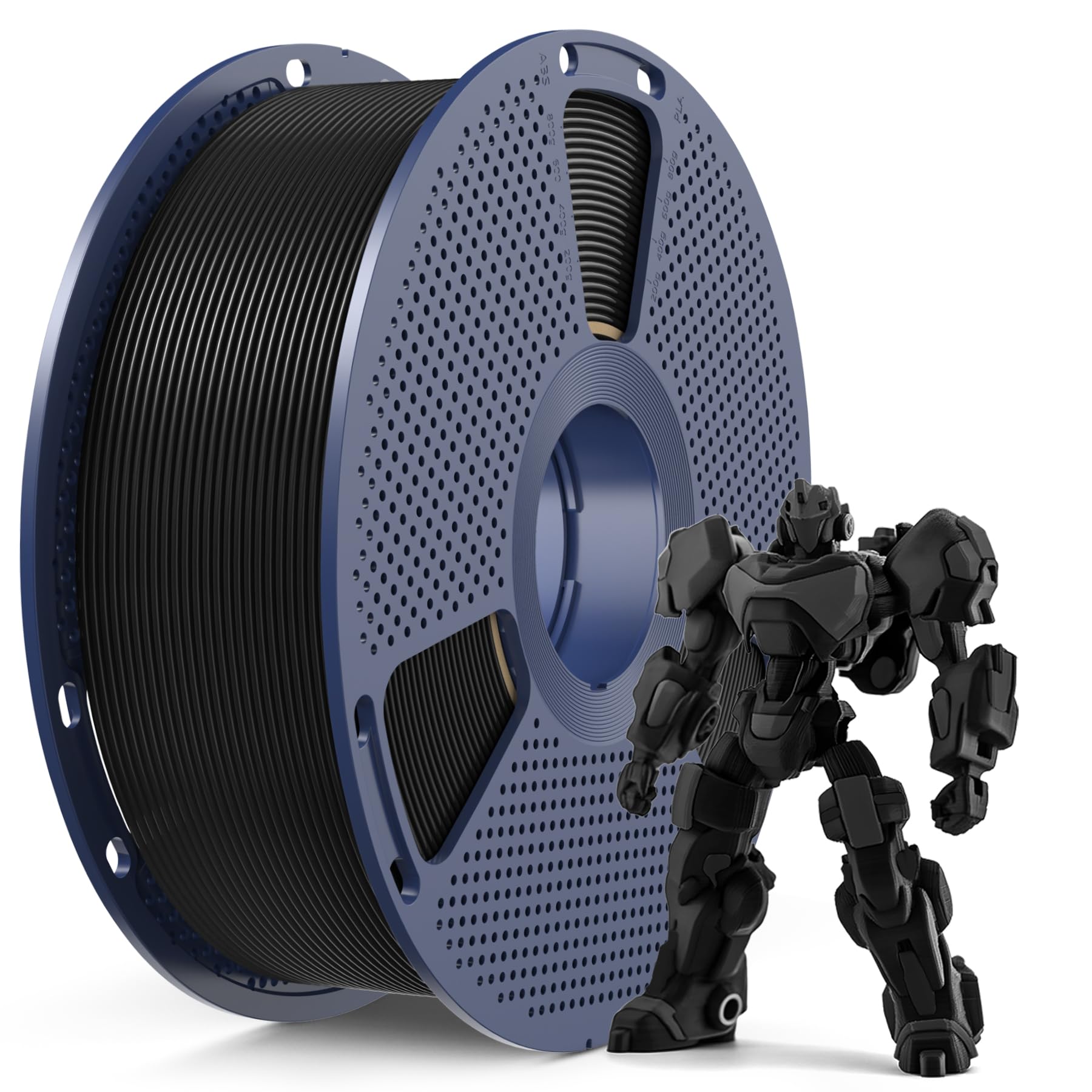 Sunlu PETG Filament 1.75 mm - Bobina 1 kg, Nero