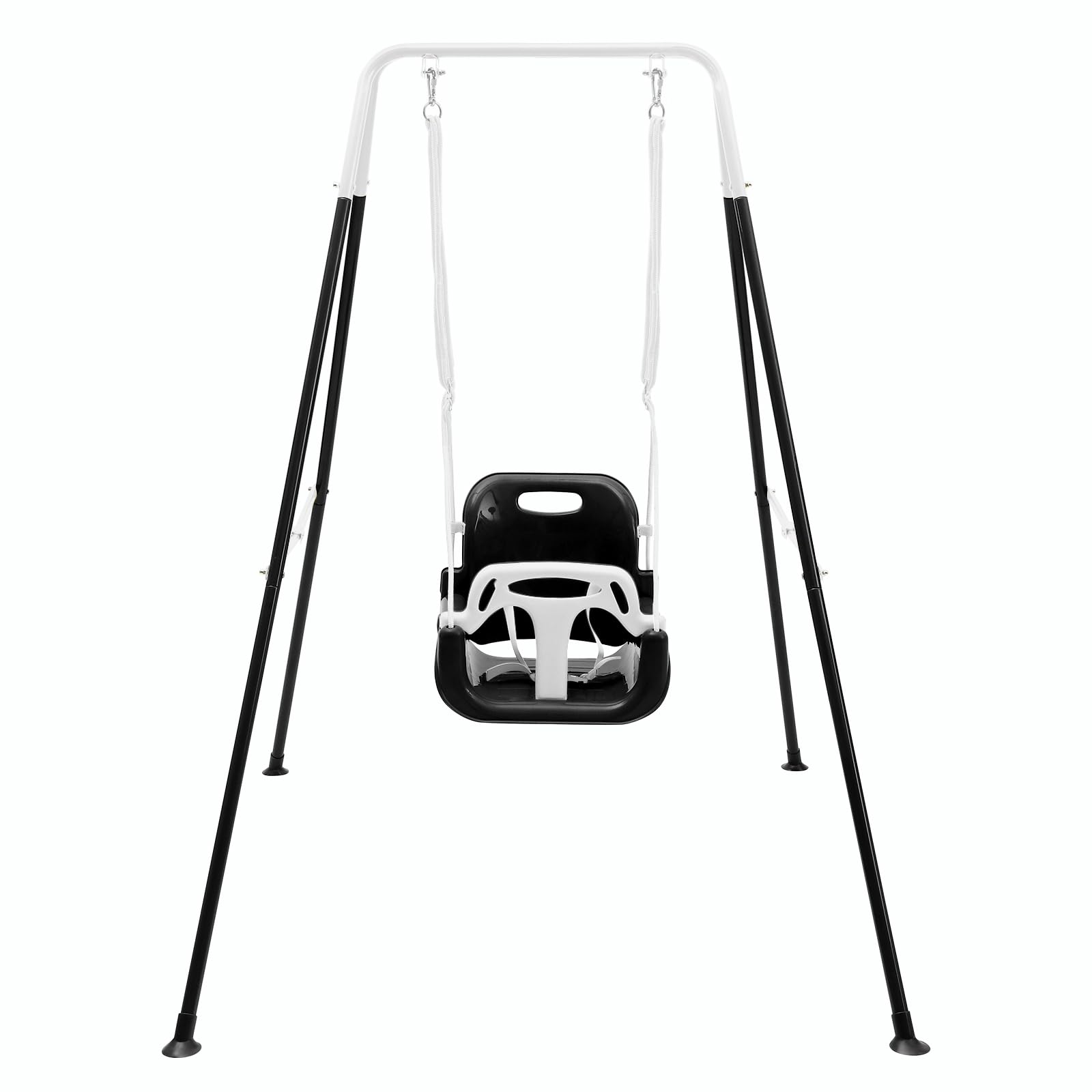 Funlio 3-in-1 Altalena per Bambini Pieghevole, Nero