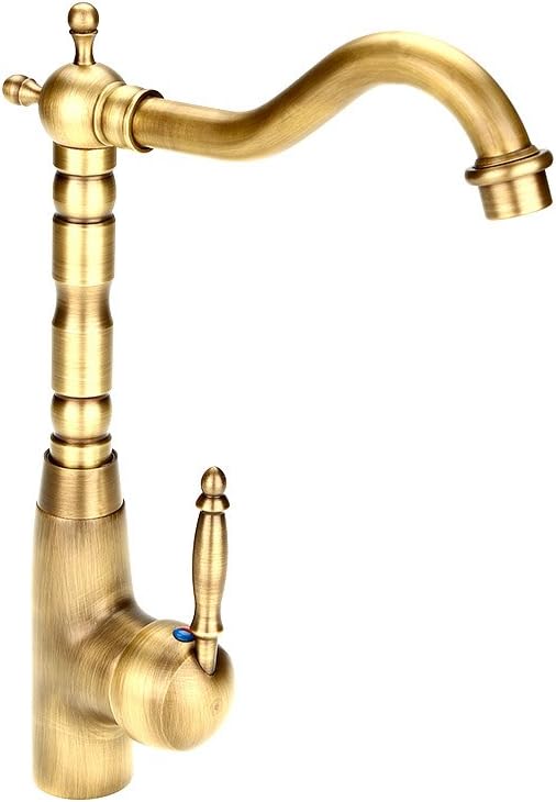 Zerodis Rubinetto Miscelatore Cucina/Bagno Oro Antico - immagine 8