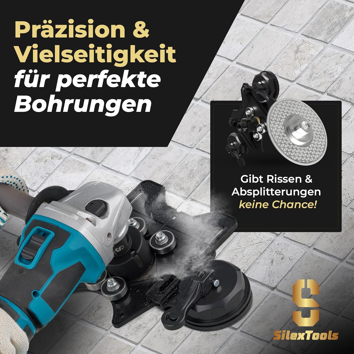 Silextools Set Corone Diamantate Professionali 11 pezzi - immagine 3