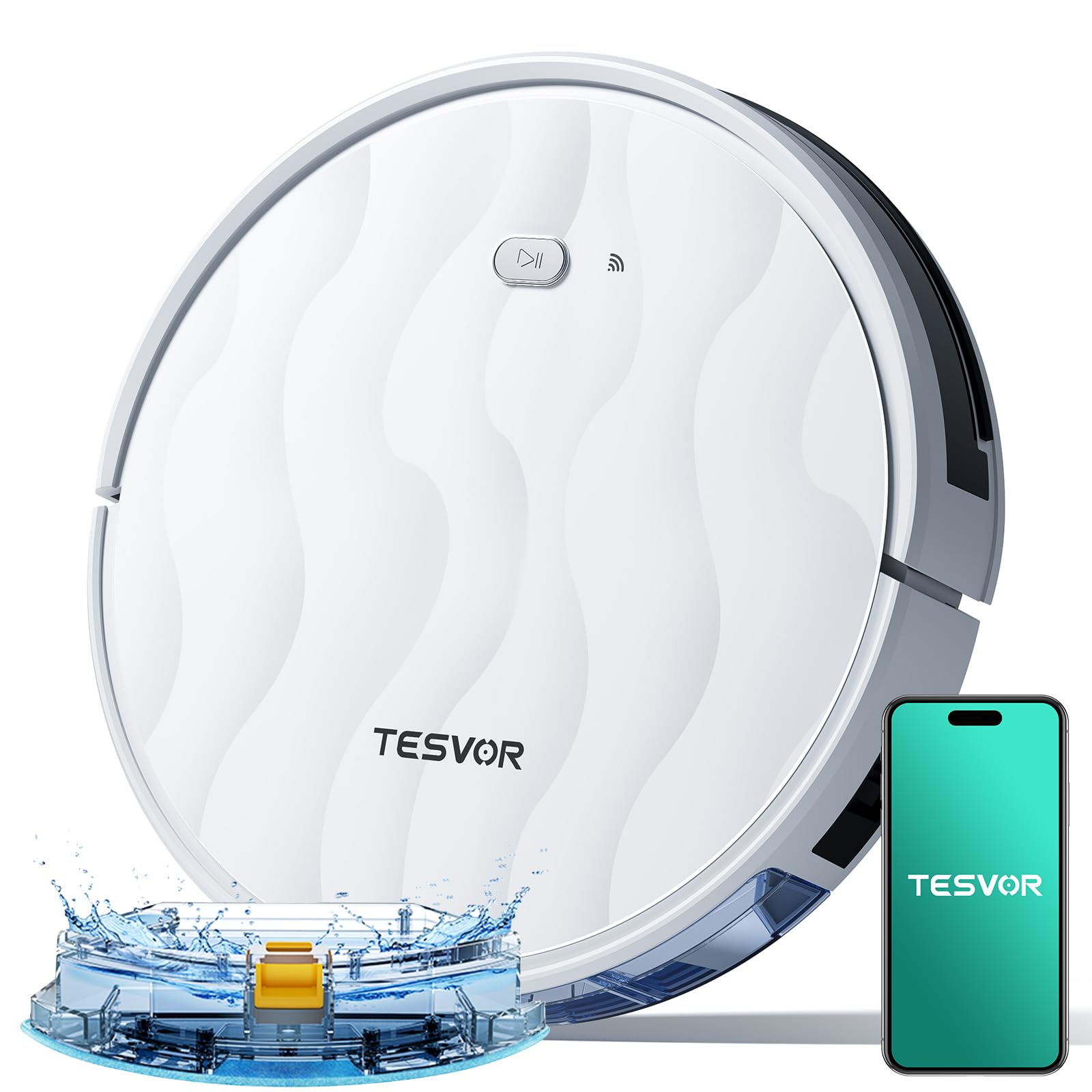 Tesvor Robot Aspirapolvere M2 con Funzione Pulizia