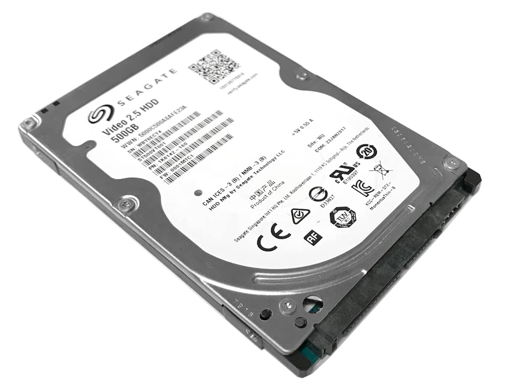 Seagate ST500VT000 HDD Interno da 2.5", Nero