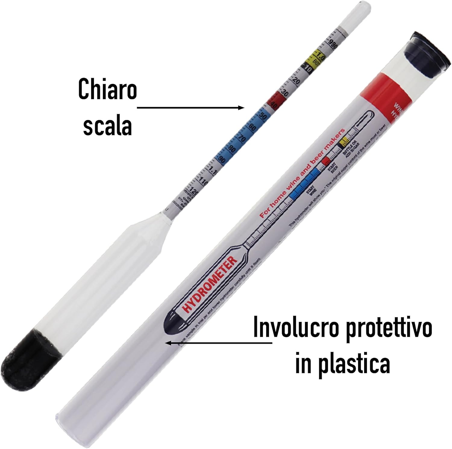 Idrometro per Birra e Vino Fatti in Casa - immagine 5