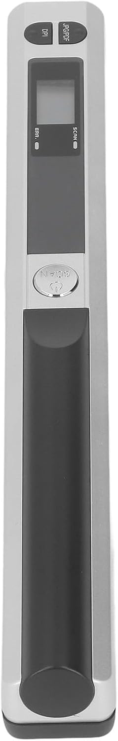 Scanner Portatile 900 DPI per Documenti A4, Argento - immagine 7