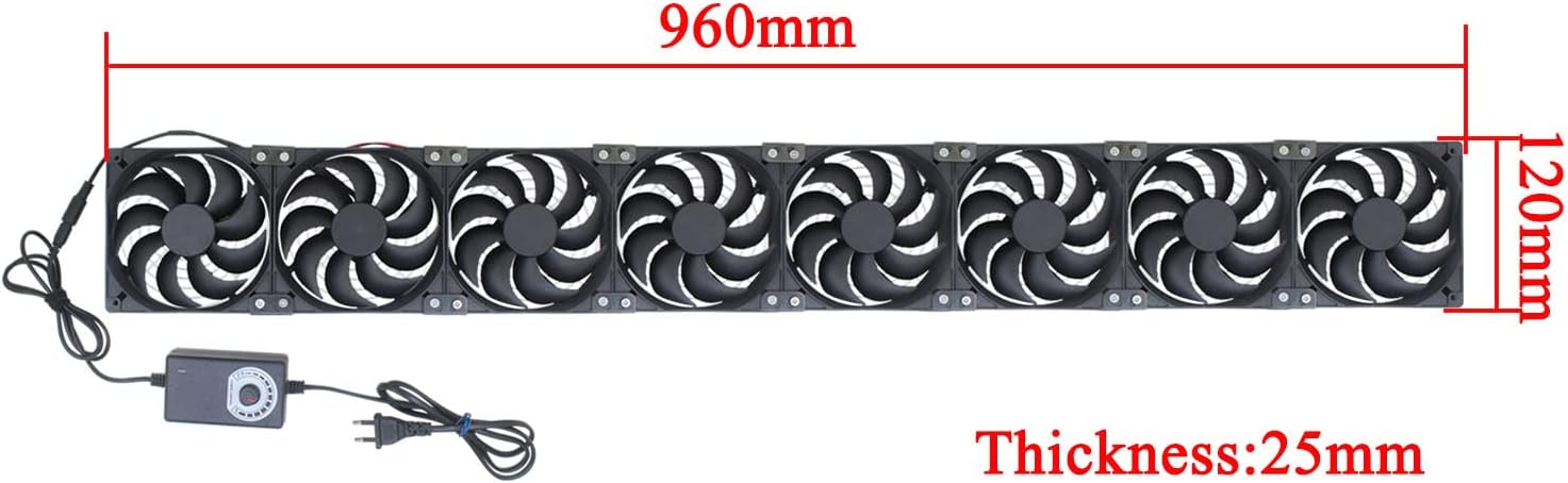 Booster per Termosifone Radiatore Ventilatore Assiale - immagine 2