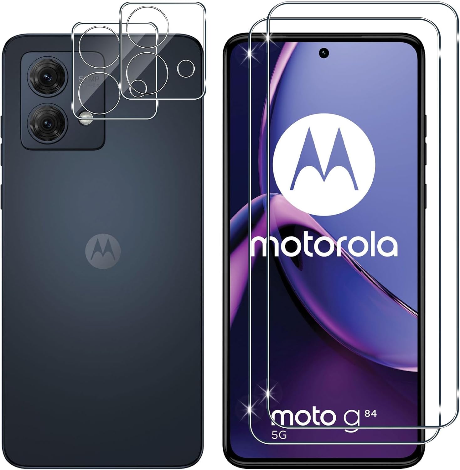 Lutree Vetro Temperato per Motorola Moto G84 5G - immagine 1