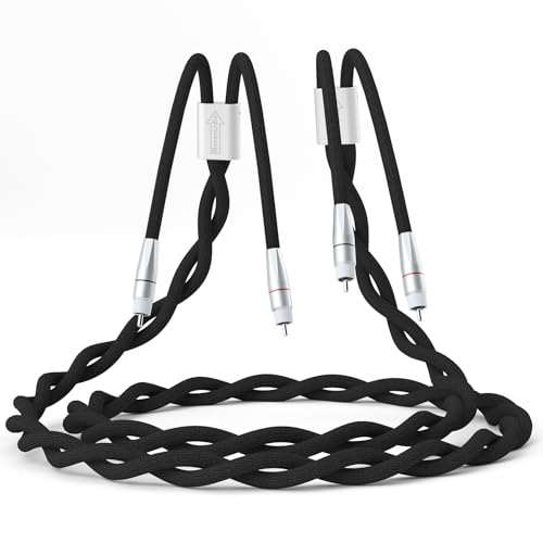 Monosaudio Cavo Audiofilo RCA 5N OCC Rame Puro 1.5M