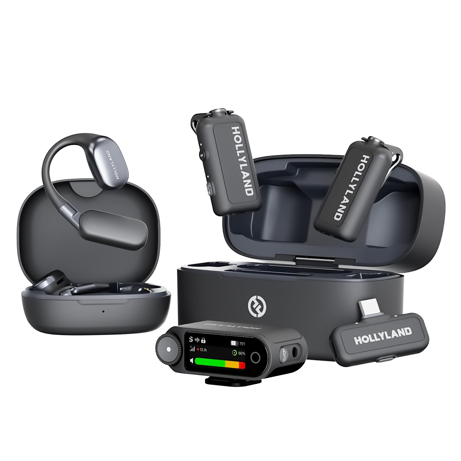 Hollyland LARK MAX 2 Ultimate Combo Microfono Wireless