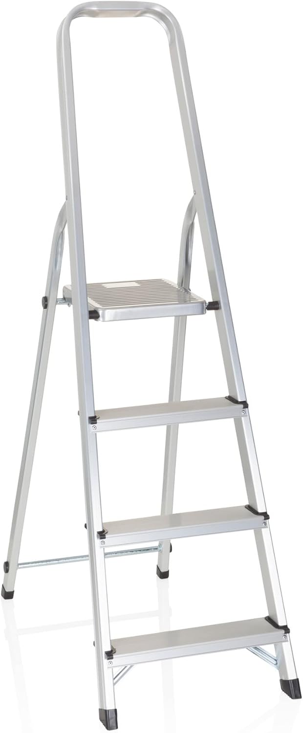 Hjh Office 801101 Scala Pieghevole Solid II 4 Gradini