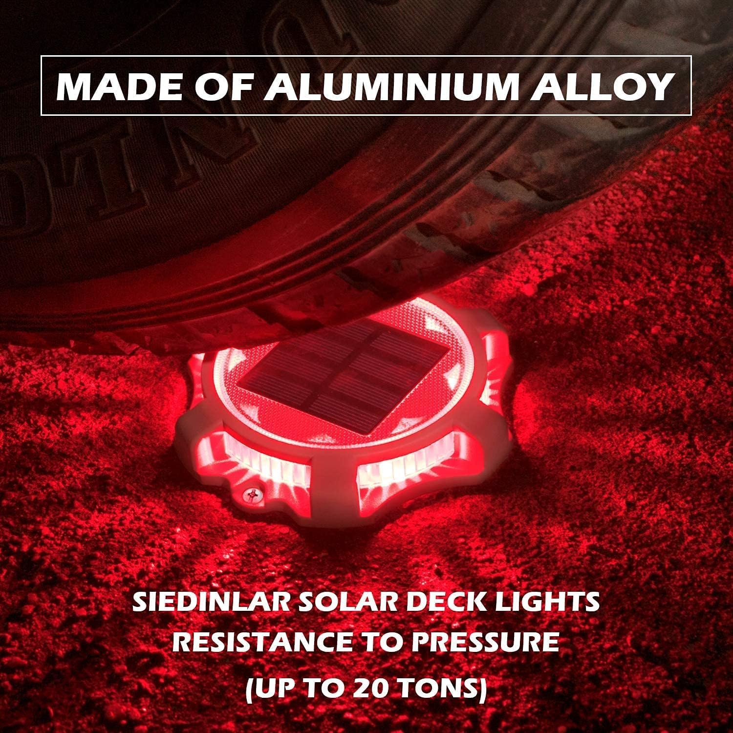 Siedinlar Luci Solari per Terrazzo - 12 LED - immagine 4