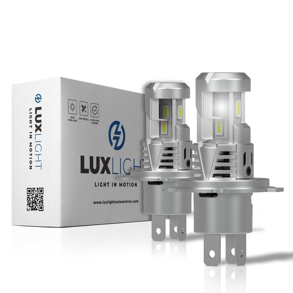 Luxlight 3 Chip NeoBeam Lampadina LED H4 18000LM