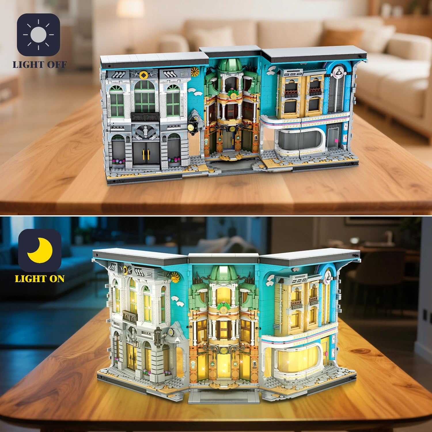 Reobrix Book Nook Building Set 66032 - immagine 3