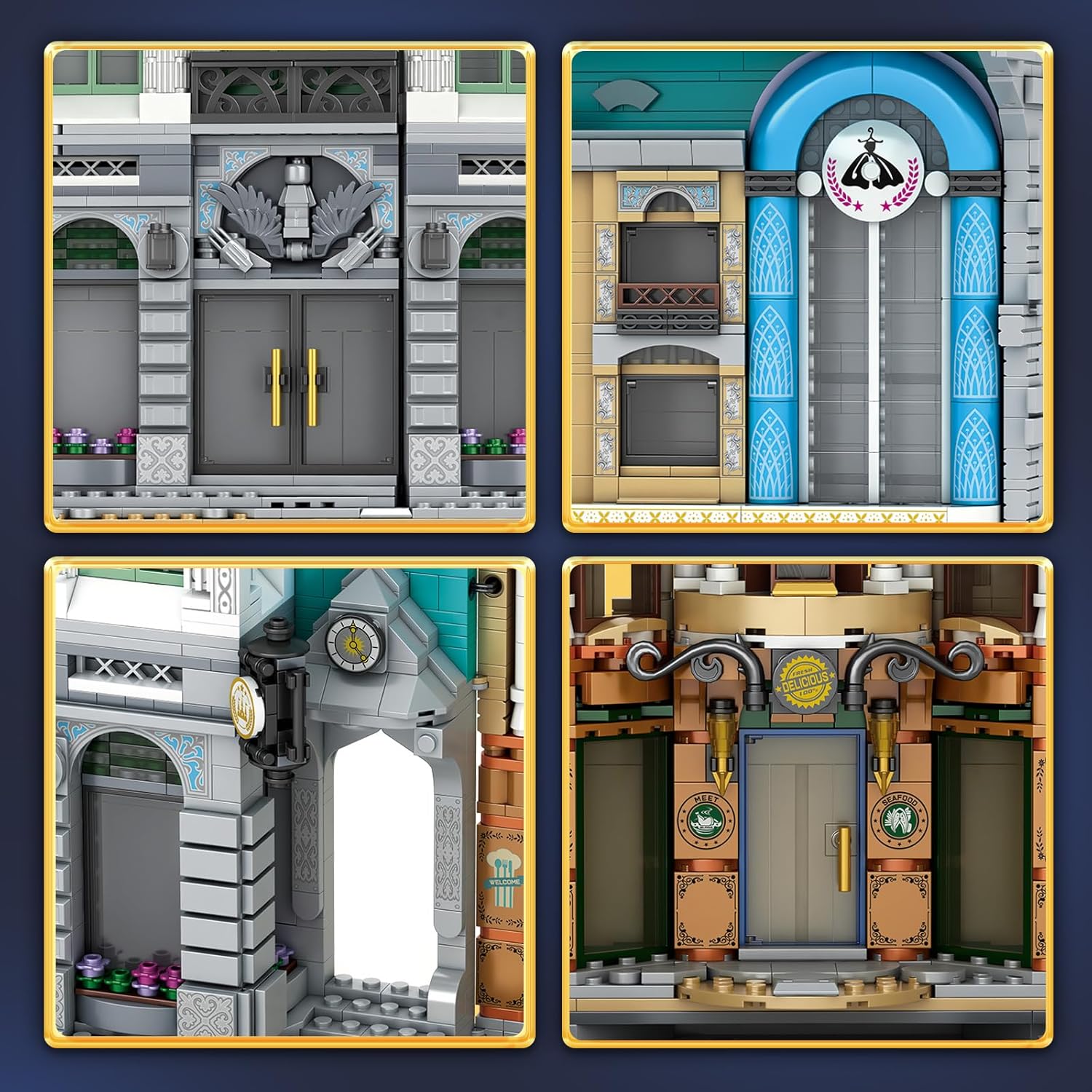 Reobrix Book Nook Building Set 66032 - immagine 4