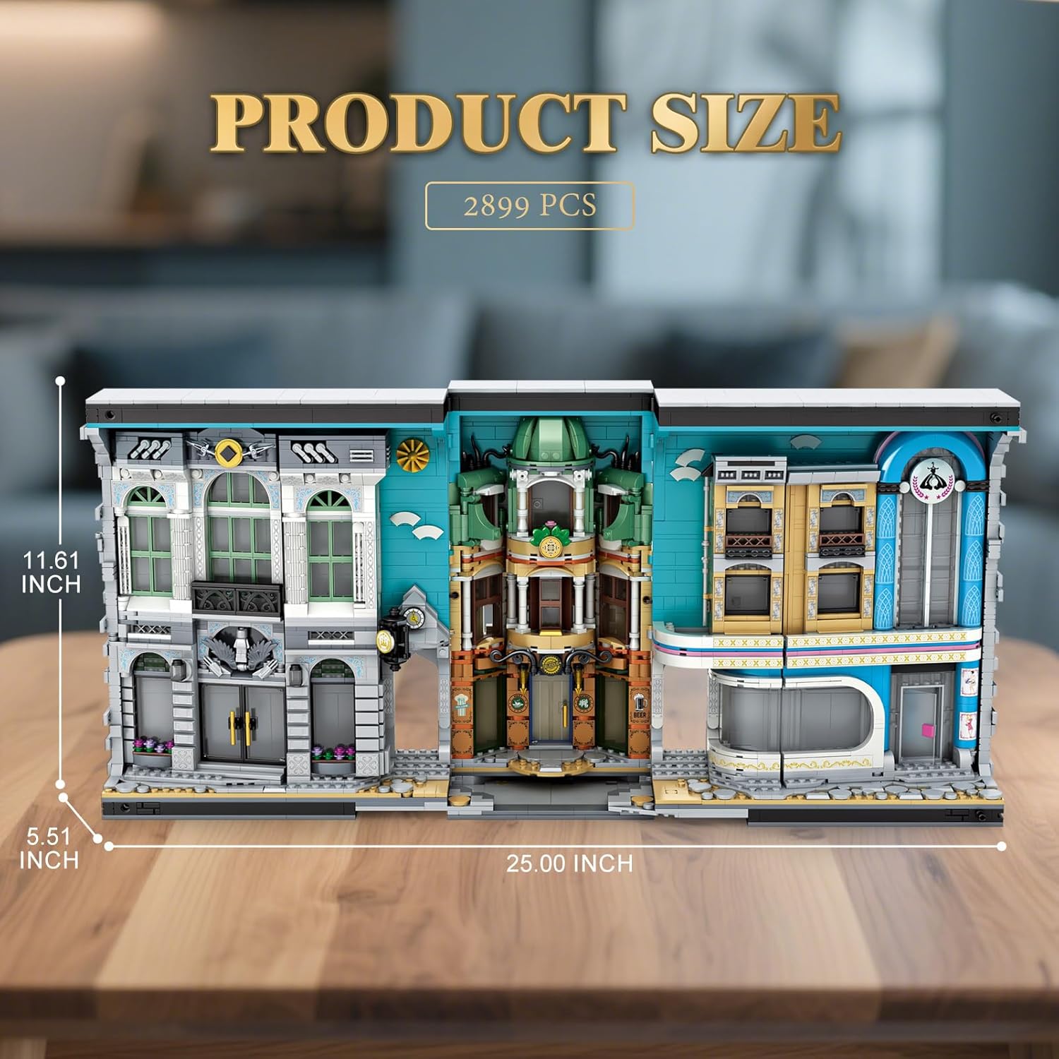 Reobrix Book Nook Building Set 66032 - immagine 5