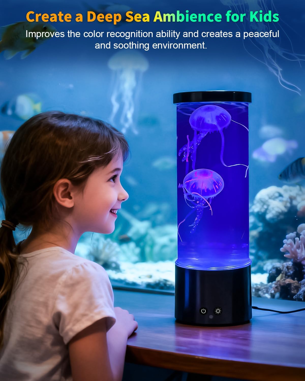 Soarling Lampada a Forma di Medusa LED, Nero - immagine 3