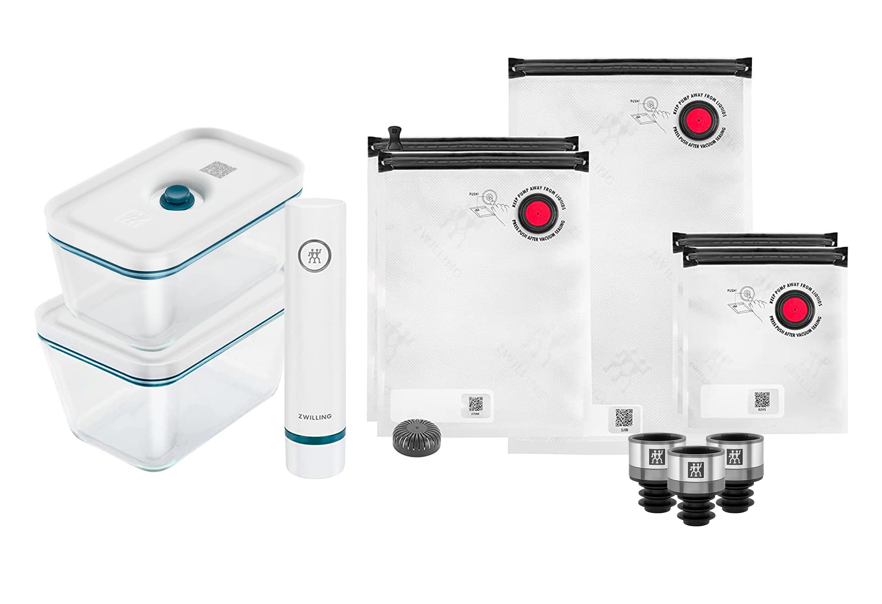 Zwilling Set Sottovuoto, Glass, La-Mer, 11-pz