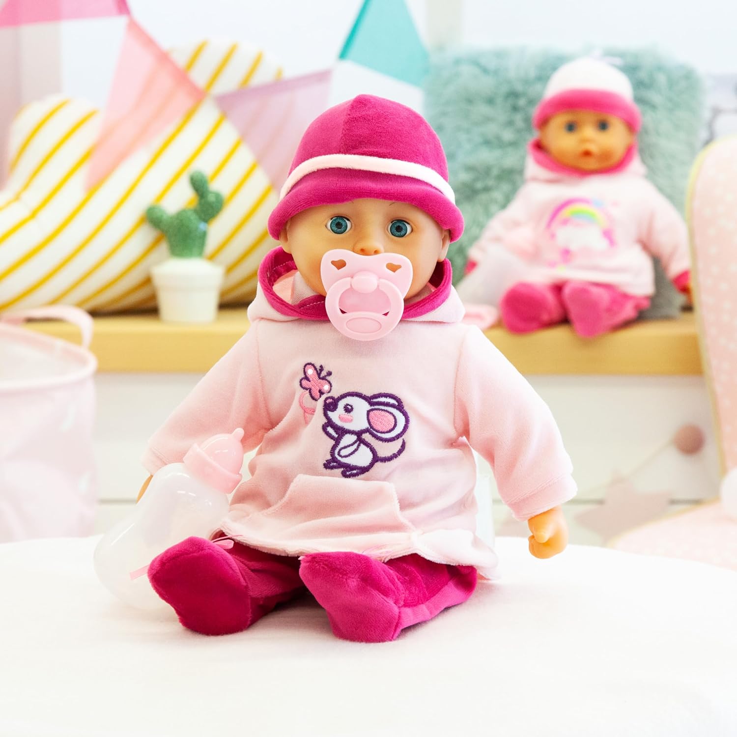 Bayer Design- First Words Baby - Bambola Parlante 38cm - immagine 3