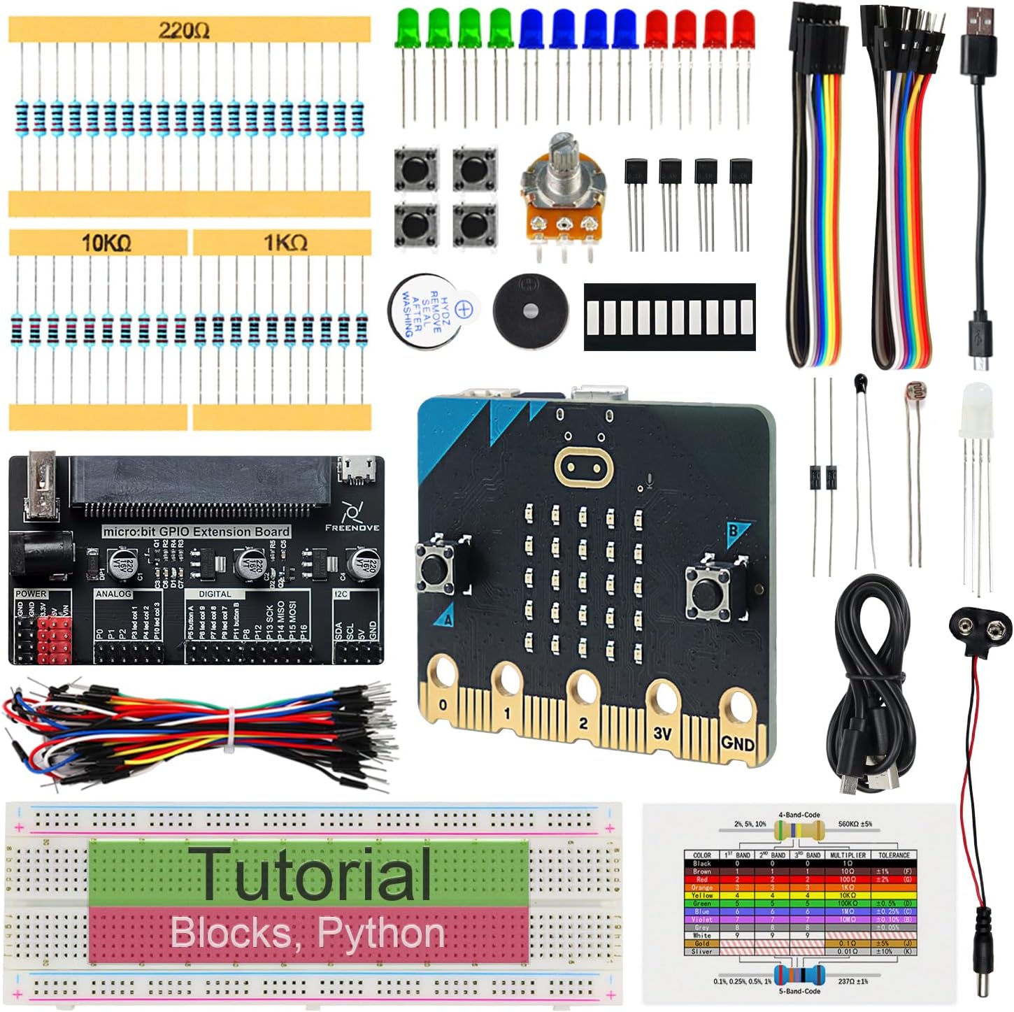 Freenove Basic Starter Kit for BBC micro bit (V2) - immagine 1