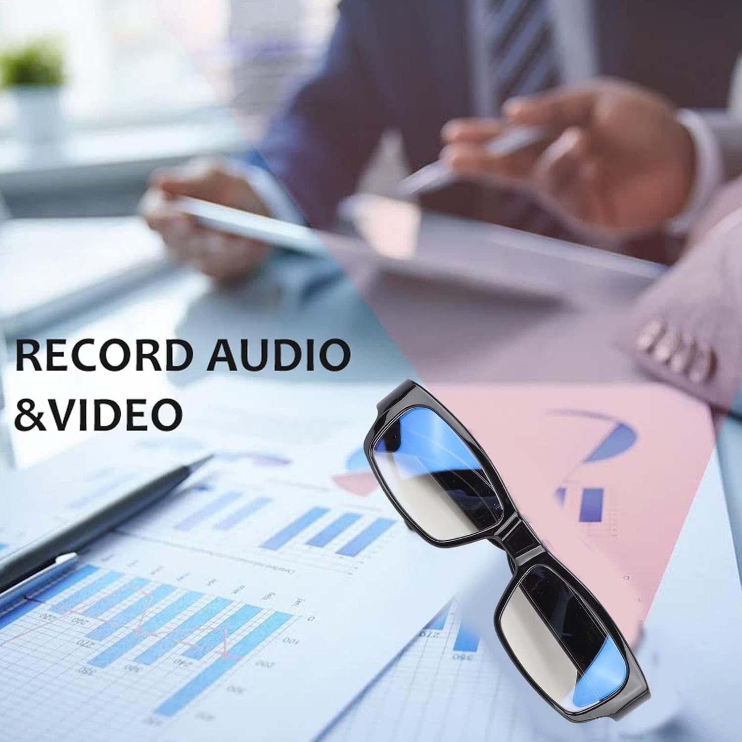 CHEOTIME Smart Camera Classes - Occhiali da Sole HD - immagine 4