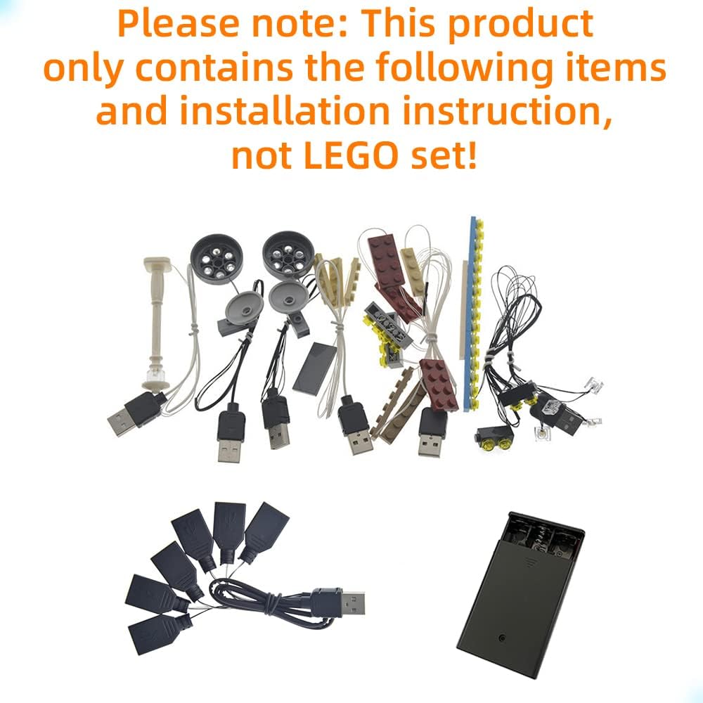 Geament Set Luci LED per LEGO Il Palazzo del Cinema - immagine 3