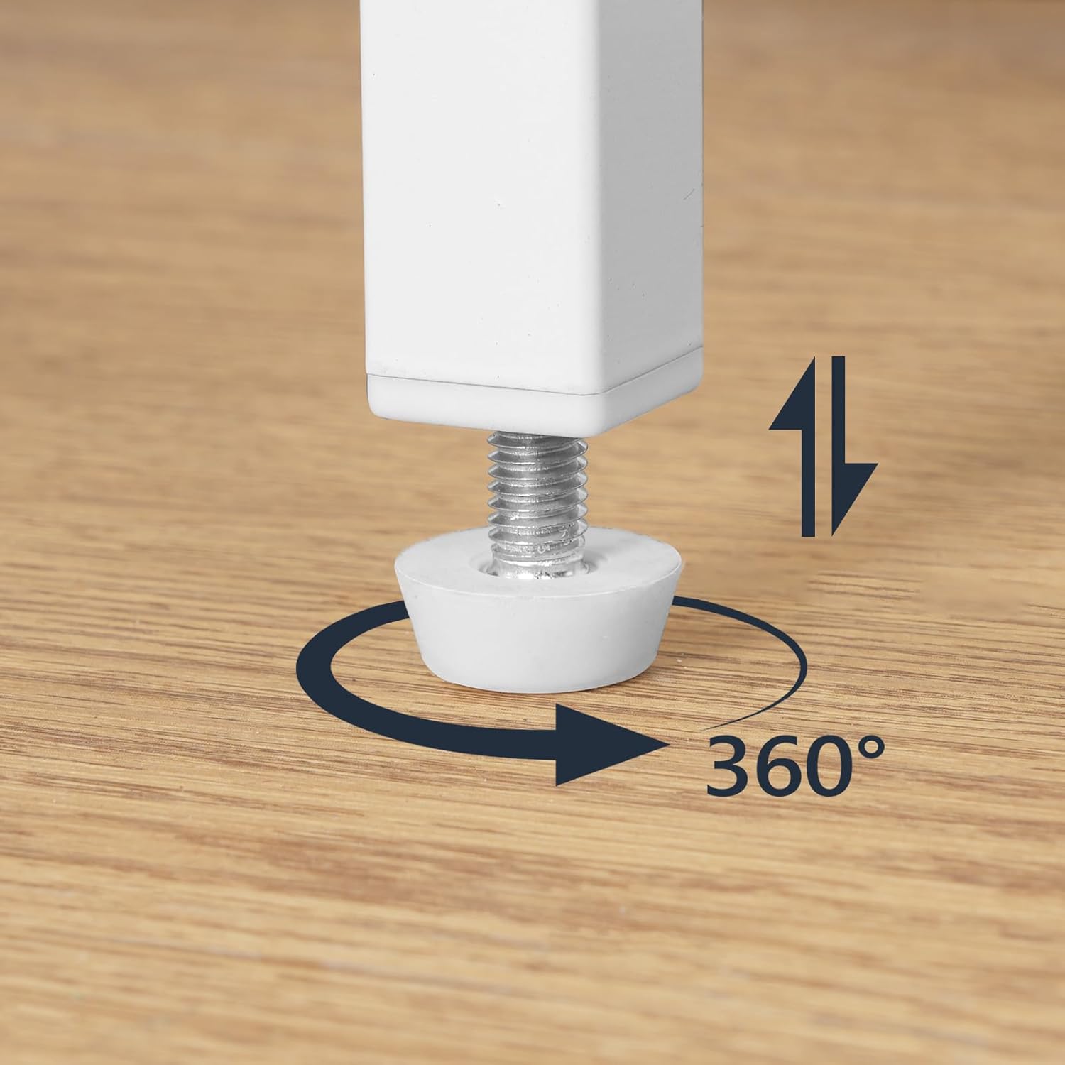 Hoobro Tavolo Console con 2 Ripiani Rete Metallica - immagine 6