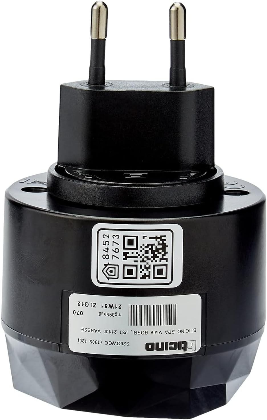 Bticino Plug In S36Gwgc - Ricevitore Smart Wi-Fi, Nero - immagine 2