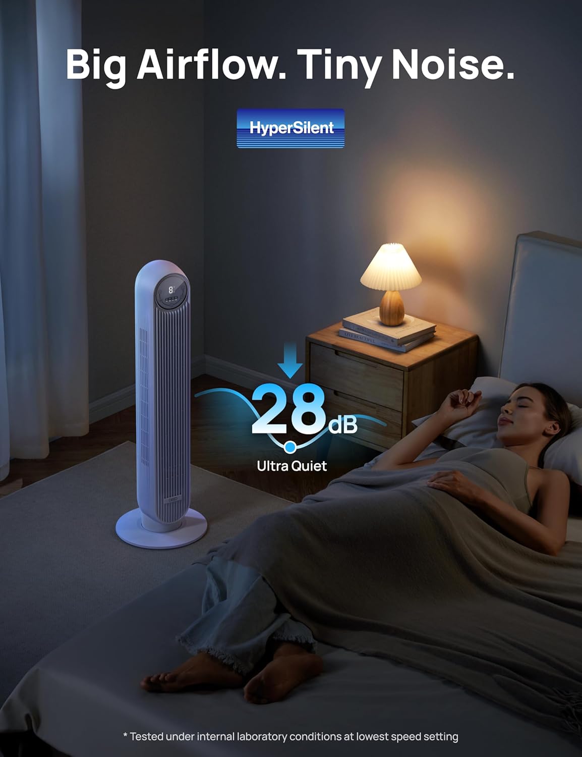 Dreo Ventilatore a Torre Smart Silenzioso 7.6 m/s - immagine 3