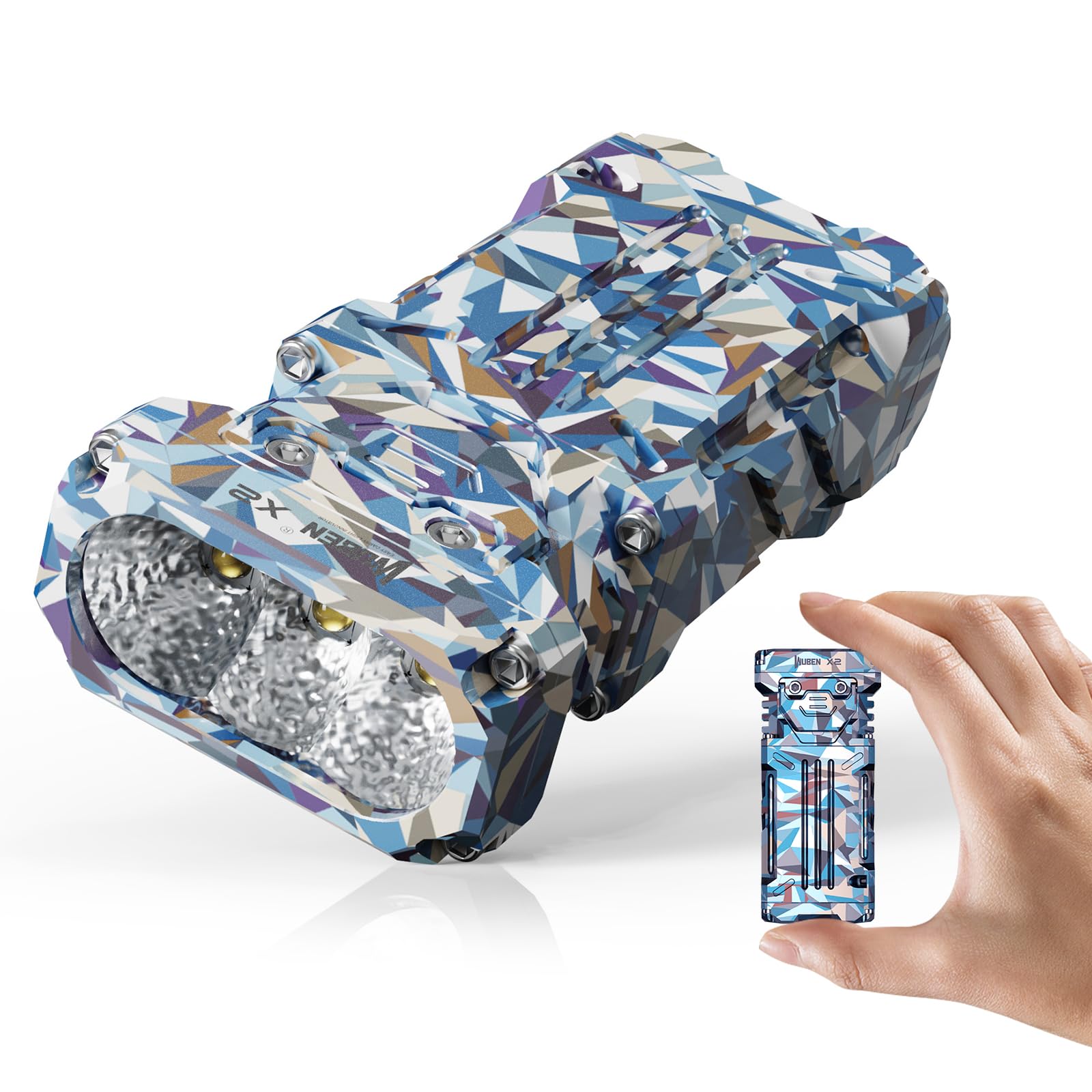 WUBEN X2 Torcia LED Potente 1800 lumen USB C