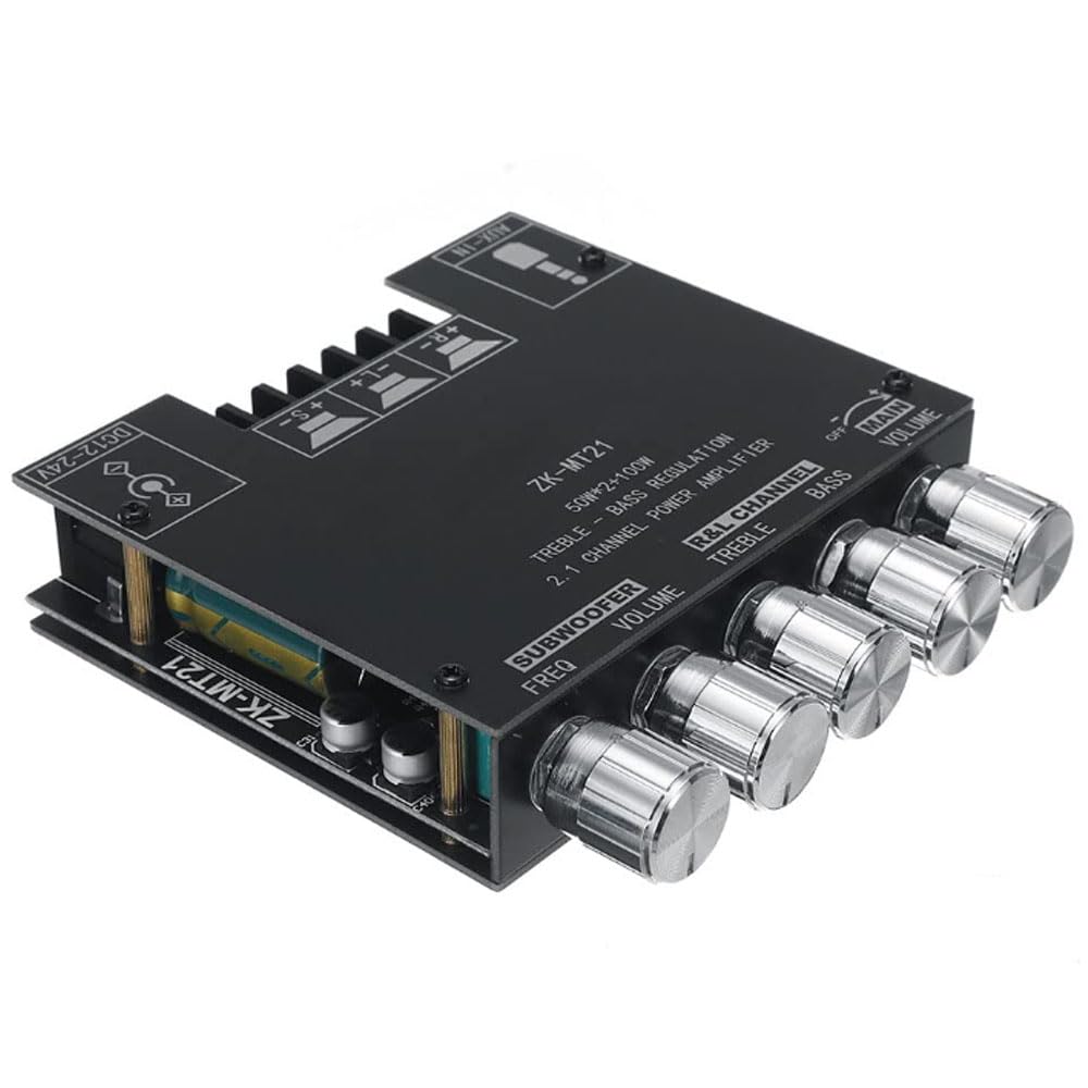 WANGCL Modulo Amplificatore Audio ZK-MT21 2.1 Canali