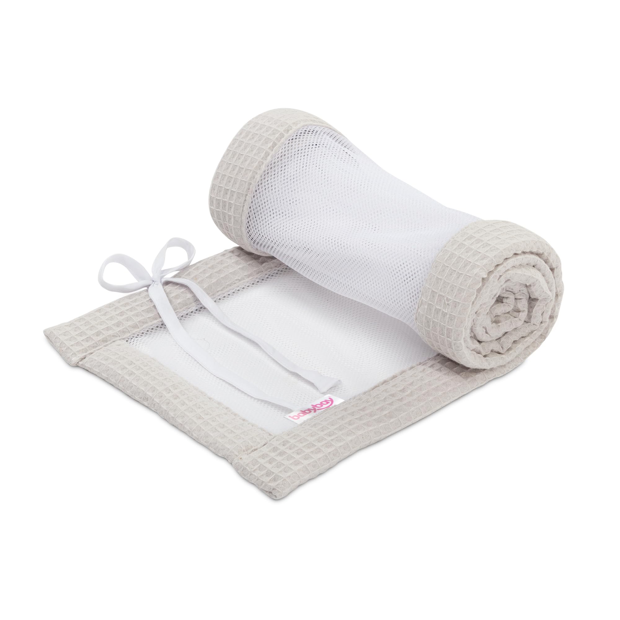 babybay Paracolpi in Rete a Nido d'Ape, Bianco