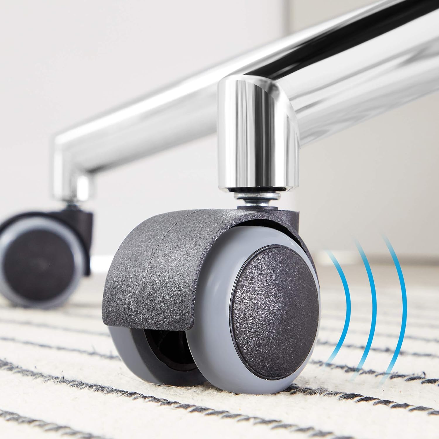 Songmics OBN86BK Sedia Ufficio Girevole e Regolabile, Nero - immagine 8