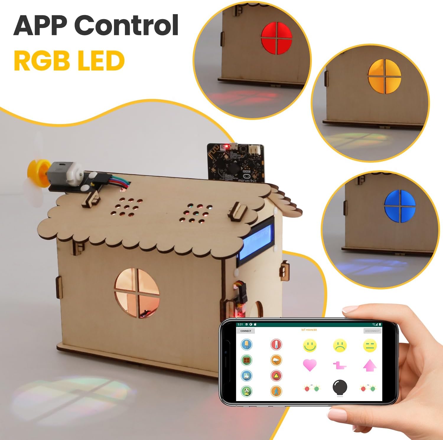 Keyestudio Kit Smart House per Micro:bit V2 - immagine 5