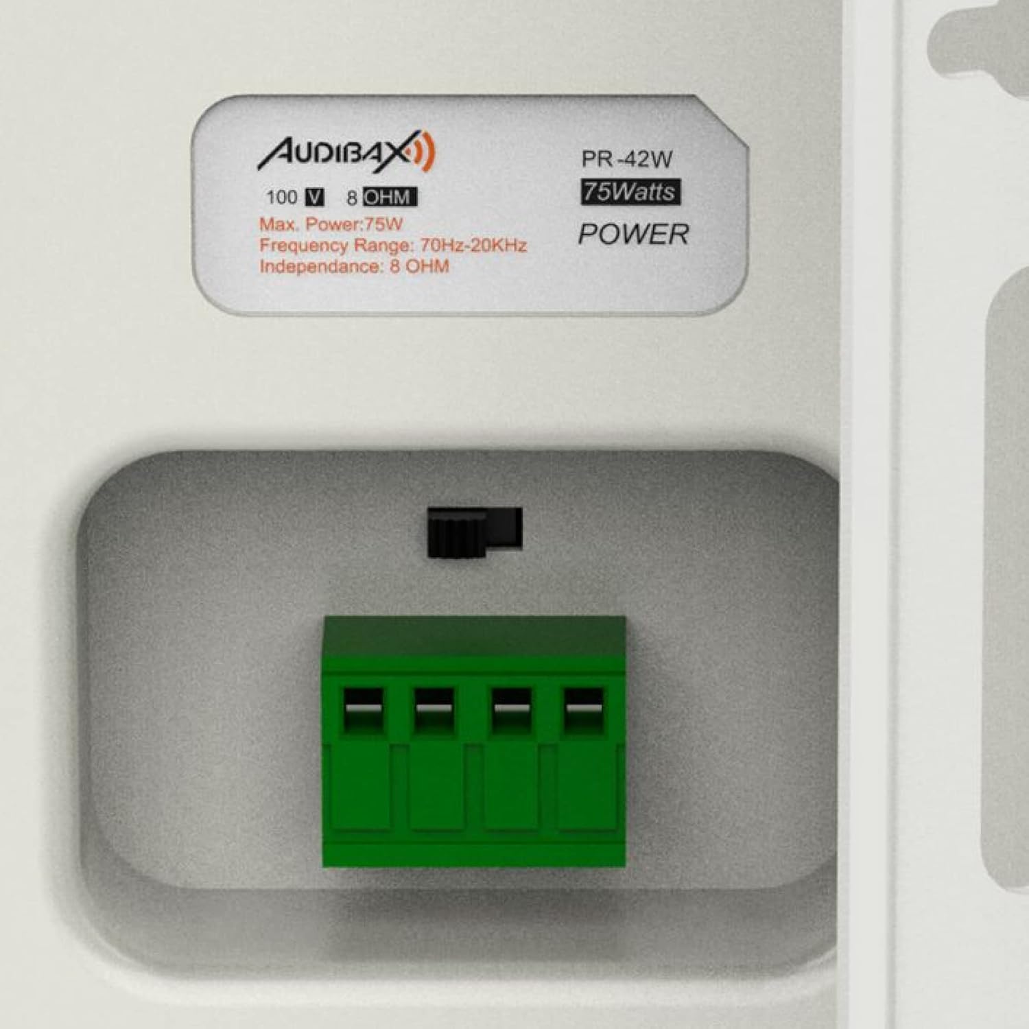 Audibax PR-42T Bianco - Diffusori Passivi HiFi 75W - immagine 6