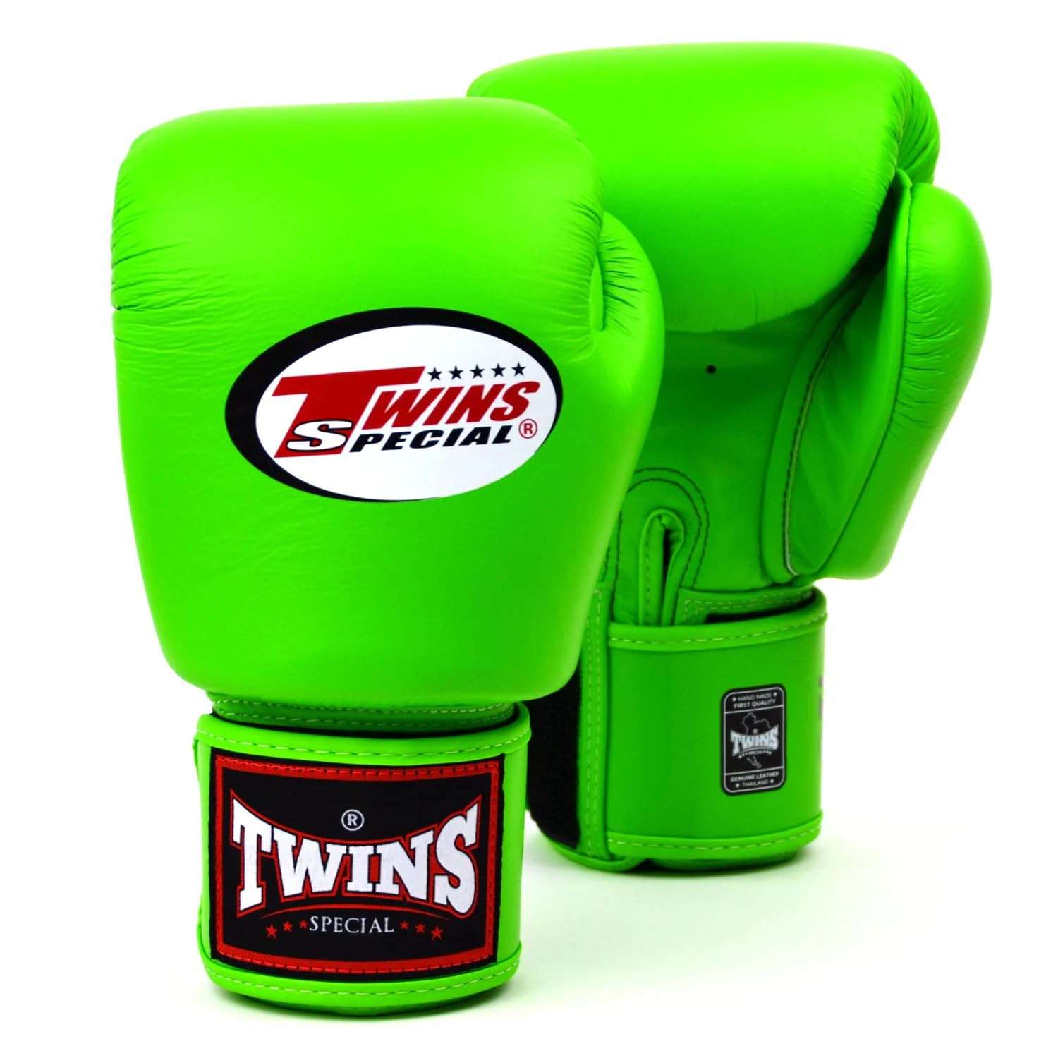 BGVL3 Twins - Guantoni da boxe verde lime, 340 g