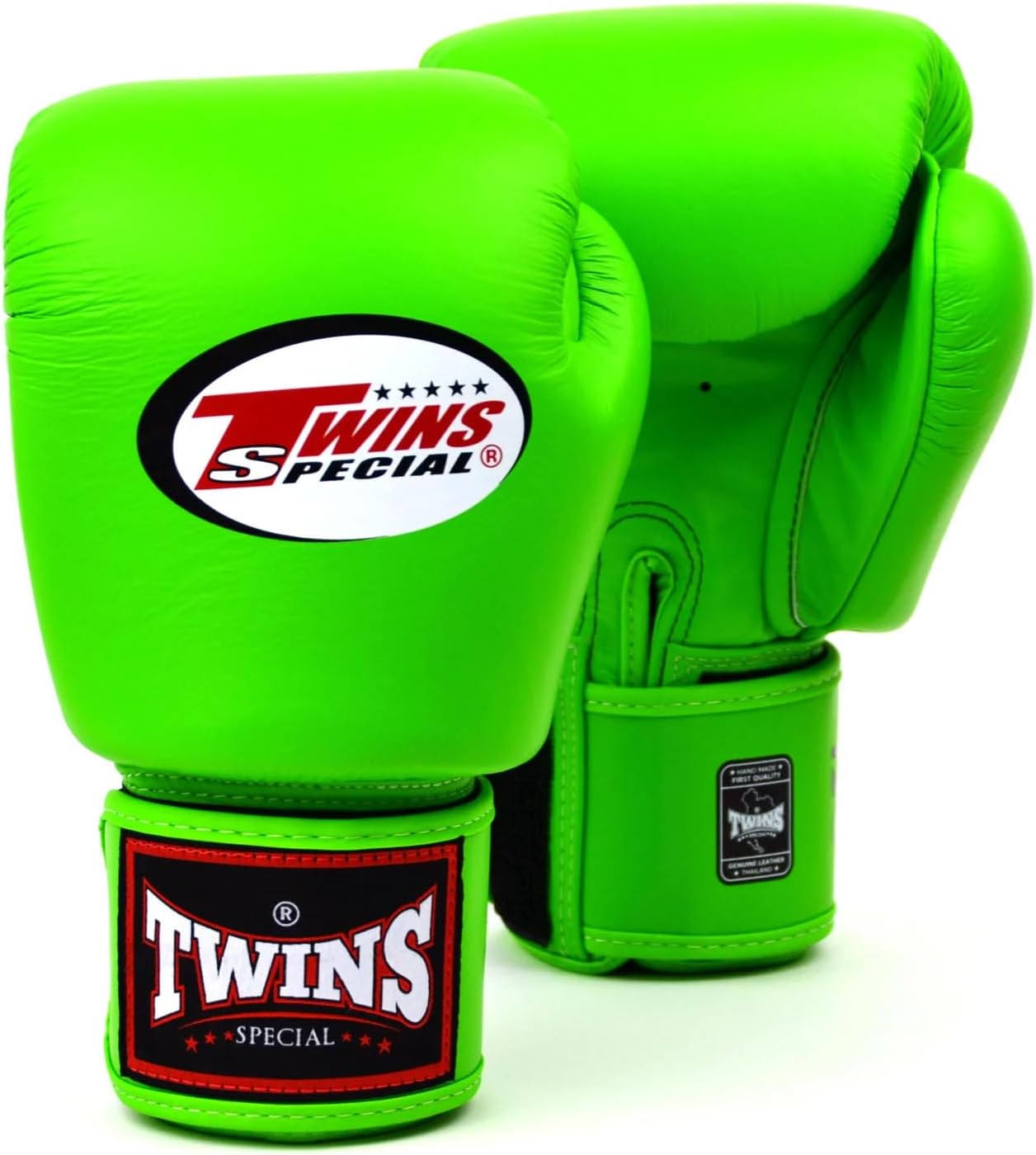BGVL3 Twins - Guantoni da boxe verde lime, 340 g - immagine 1